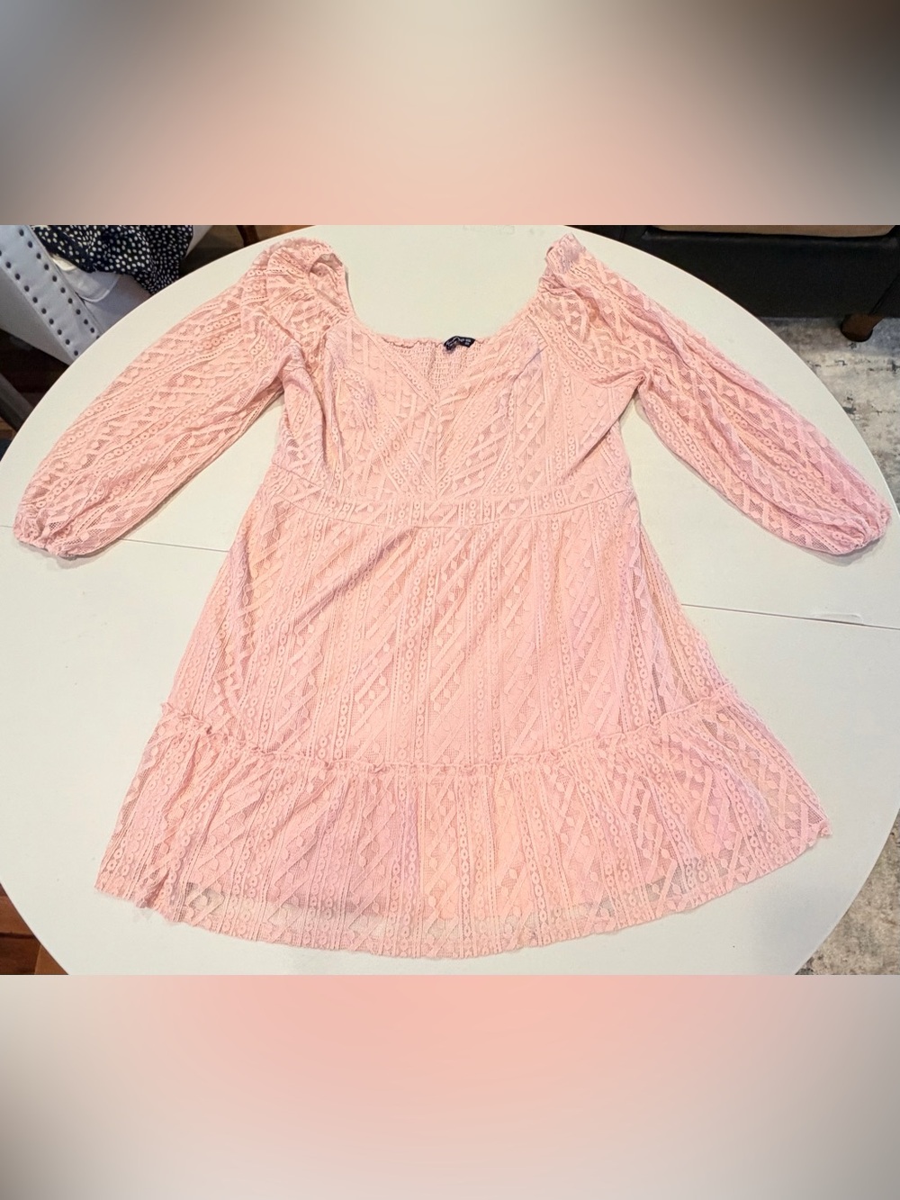Simplee Plus | ladies plus size smocked dress. Suze: 4XL